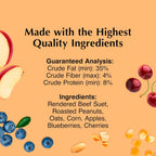 Individual C&S Fruit n' Nut suet cake block detail
