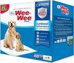 Four Paws Wee-Wee Superior Performance Unscented Pee Pads for Dogs & Puppies, Quilted Leak-Proof Dog Housebreaking Potty Training Floor Protection, 22" x 23", 100 Count - Image 11