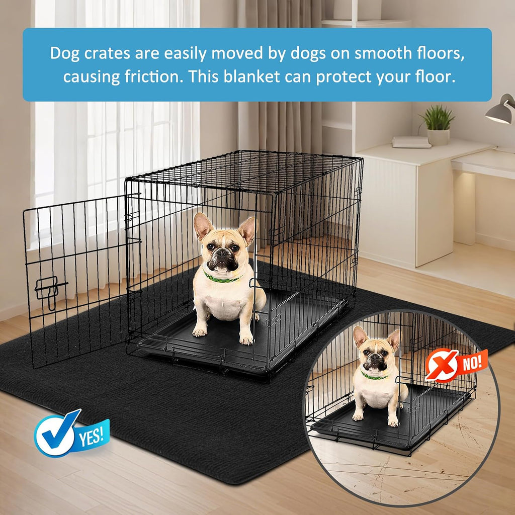 Srhbyjbfsir pet mat being trimmed with scissors for custom fit