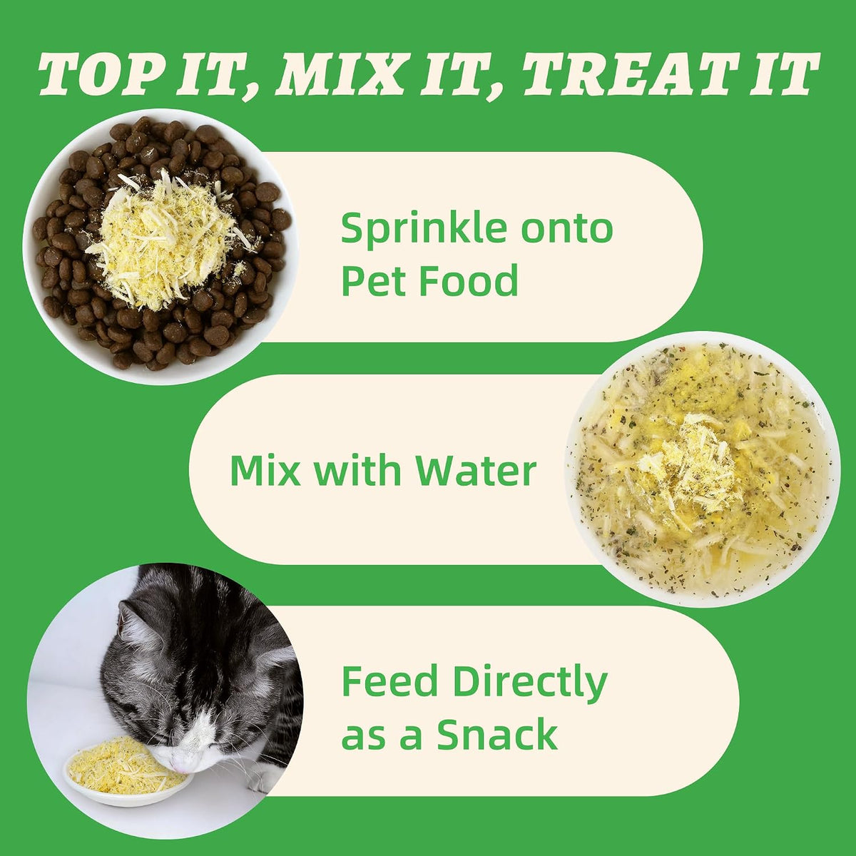 Natural pet appetite stimulant powder inside the airtight jar with a measuring spoon