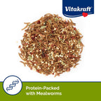 Sunseed hedgehog food pouch with mealworm and berry graphics