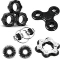 Dr.kbder 6 piece metal fidget toy set front view