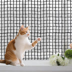 Poyee 10x13 Feet Cat Netting Balcony Protection front view