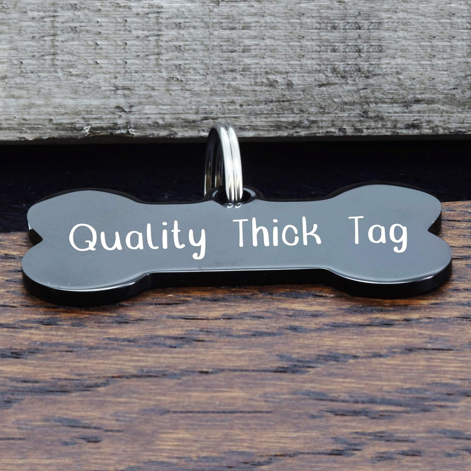 Ultra Joys large bone tag sizing demonstration for dogs over forty pounds