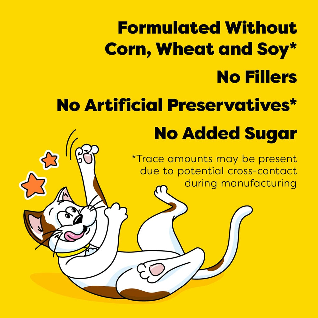Temptations senior cat treats nutritional details