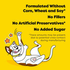 Temptations senior cat treats nutritional details