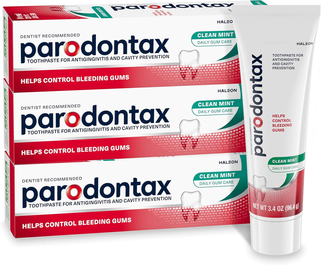 Parodontax Toothpaste for Bleeding Gums, Gingivitis Treatment and Cavity Prevention, Clean mint - 3.4 Ounces - Image 13