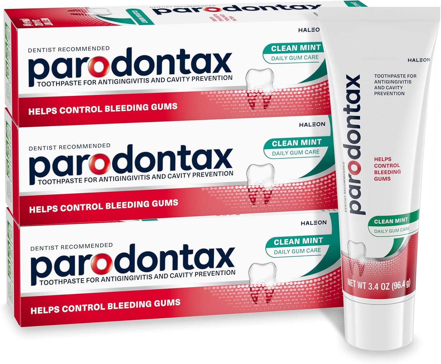 Parodontax Toothpaste for Bleeding Gums, Gingivitis Treatment and Cavity Prevention, Clean mint - 3.4 Ounces - Image 13