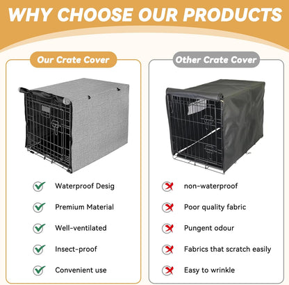 Durable six hundred denier polyester pet crate cover close up fabric