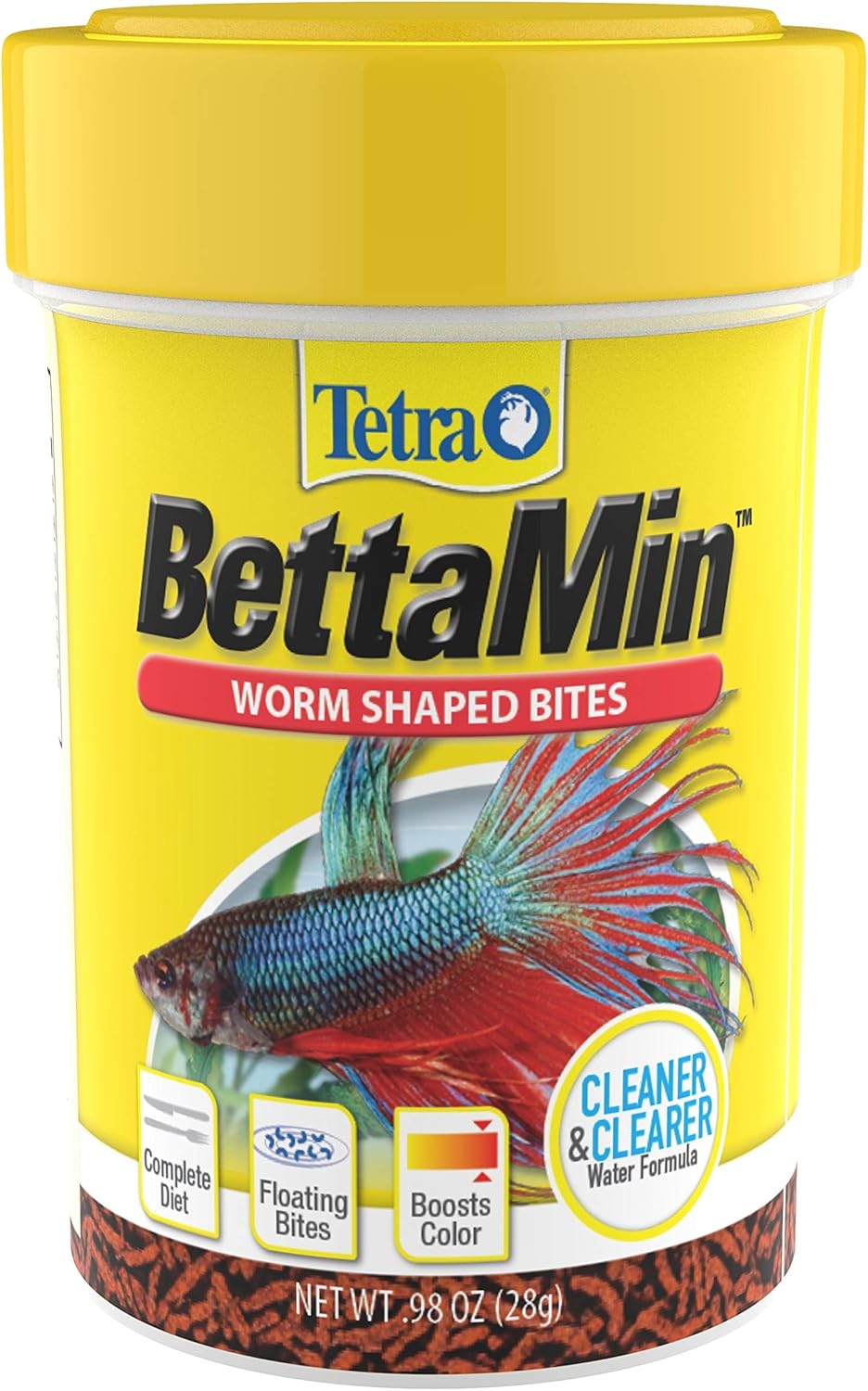 TetraBetta PLUS Floating Mini Pellets, Fish Food With Natural Color Enhancer, 1.2 ounces - Image 11