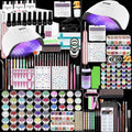 Klemon professional acrylic nail kit starter set front view packaging