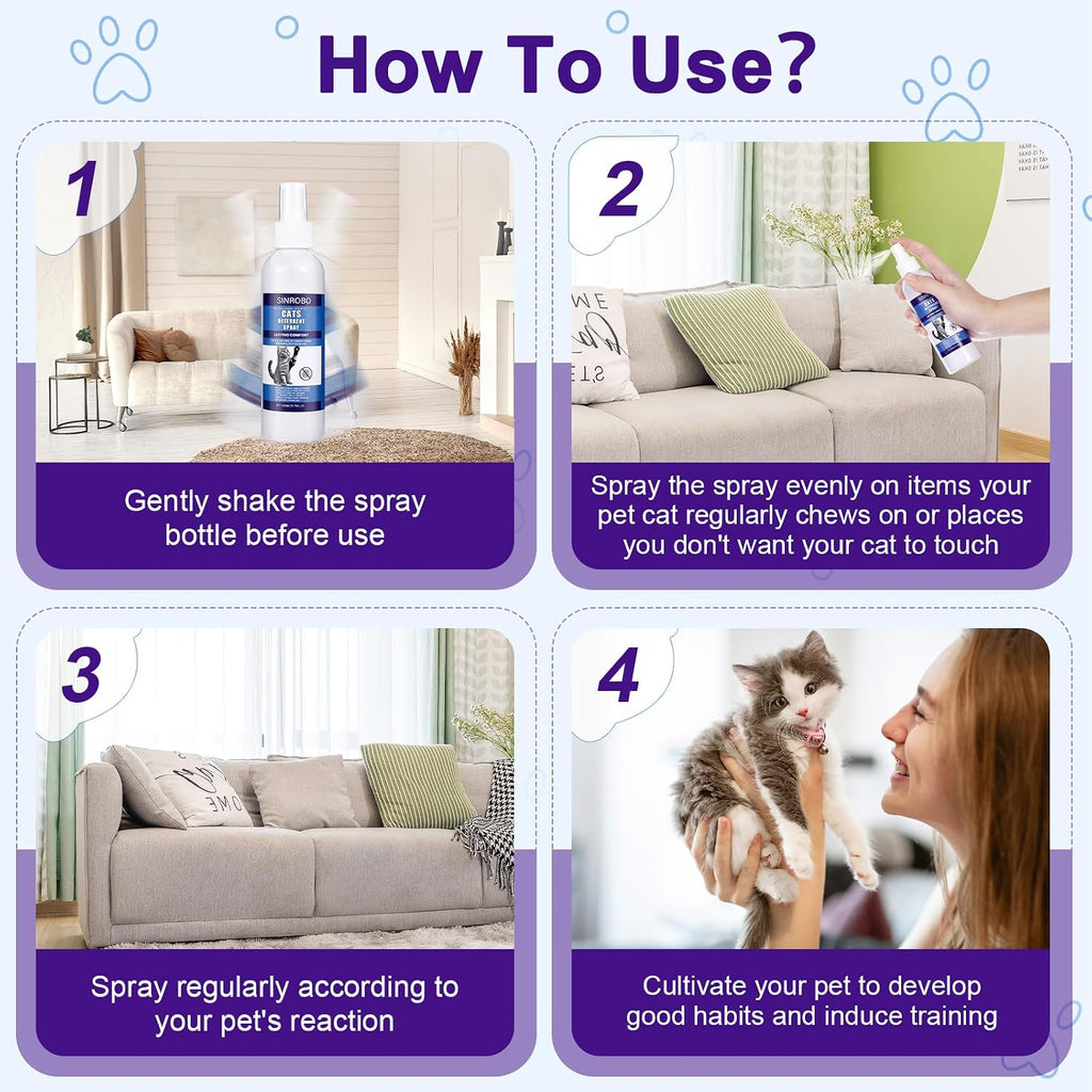 Product set of Bugazoom cat repellent for pet behavior training.
