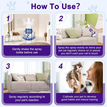 Product set of Bugazoom cat repellent for pet behavior training.