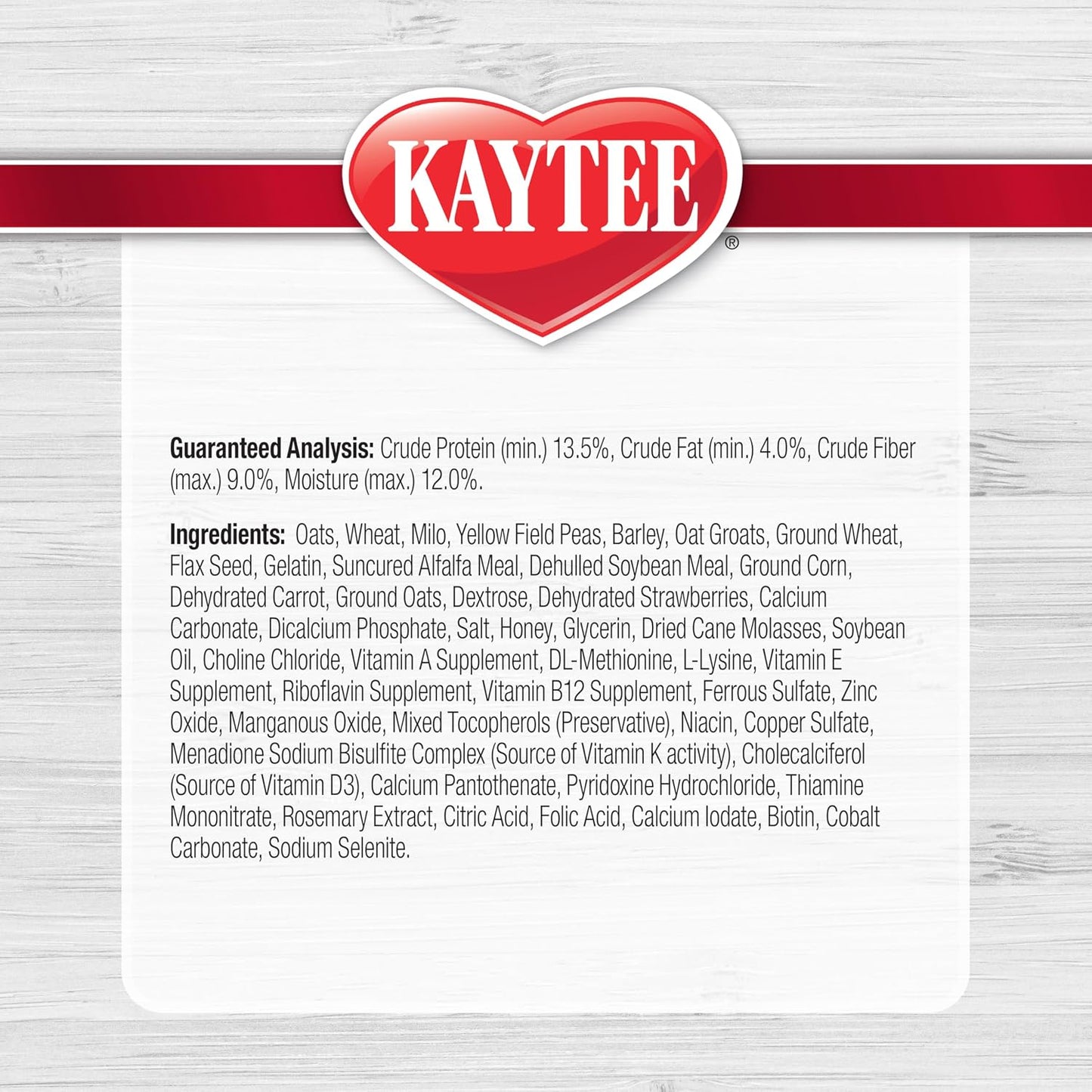Kaytee small pet treat stick with omega three flax seed for hamsters