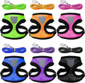 Weewooday chicken harness front view showing adjustable mesh vest