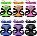 Weewooday chicken harness front view showing adjustable mesh vest