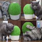 Side profile of Miwoowim cat self grooming brush