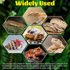 Water absorption demonstration using coarse granulated reptile vermiculite