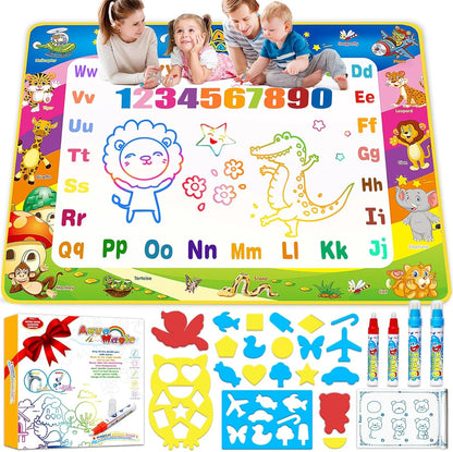 Wedopro water doodle mat extra large product front view showing kids magic canvas