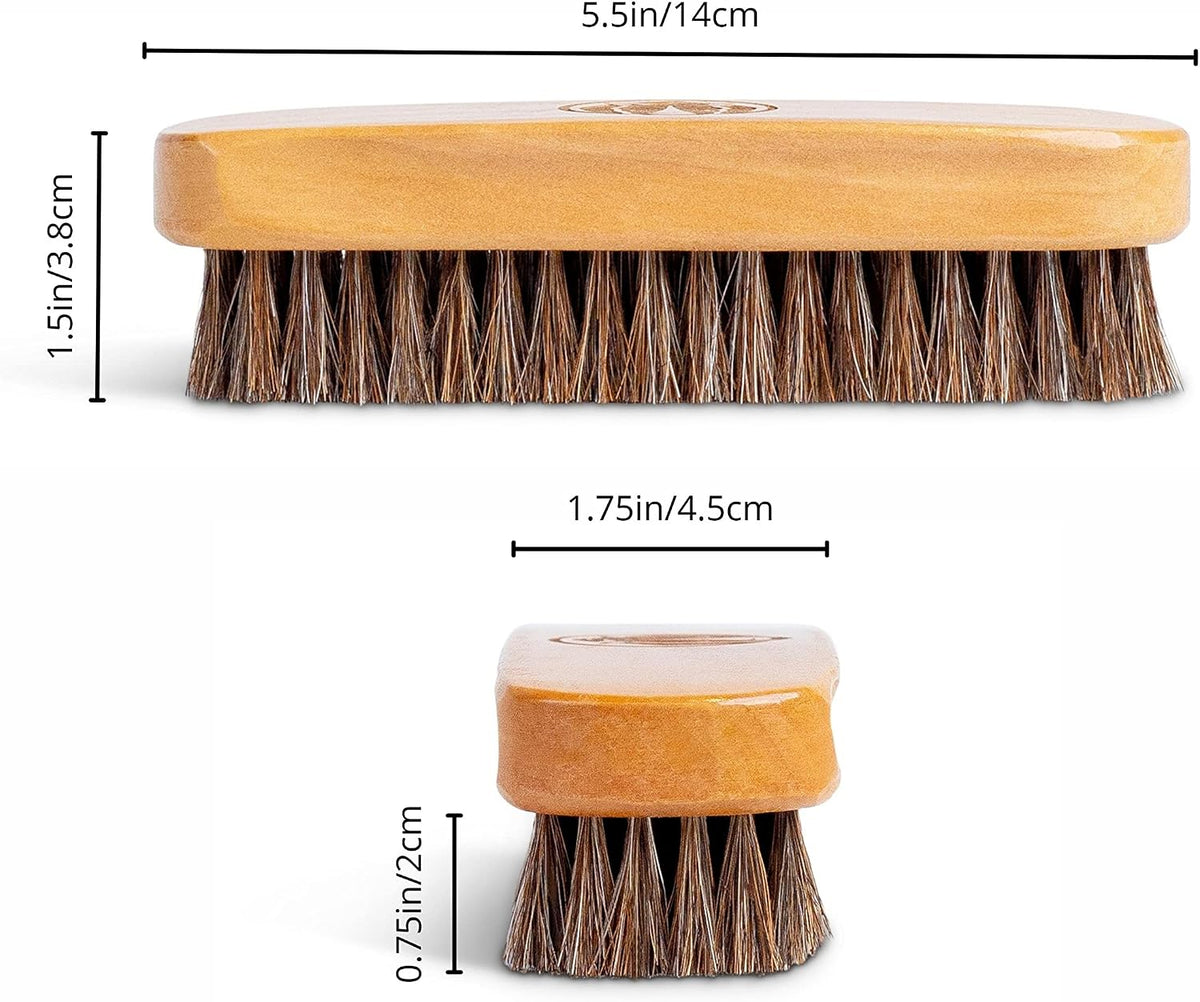 Rhino Wax leather care set packaging with complete contents