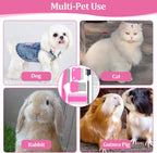 Full 6 piece pet grooming set for detangling
