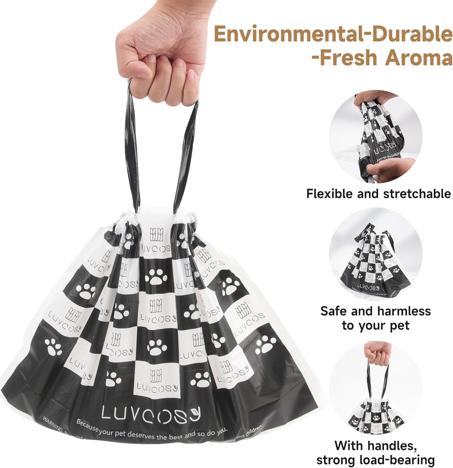 Luvcosy receptacle durable plastic construction detail