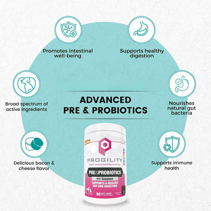 Nootie Progility digestive soft chews for dogs