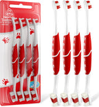 Pet Toothbrush for Dogs, Cats with Soft Bristles - Easy Teeth Cleaning & Dental Care, Non Slip Dual Head Dog Toothbrush for Medium & Large Pets, Toothpaste Not Included, Pack of 1 - Image 15