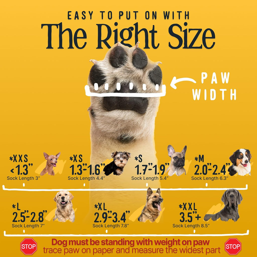 Side profile of Dok TigerToes premium pet paw protector