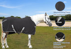 Gallopoff horse cooler surcingle and tail cord fit