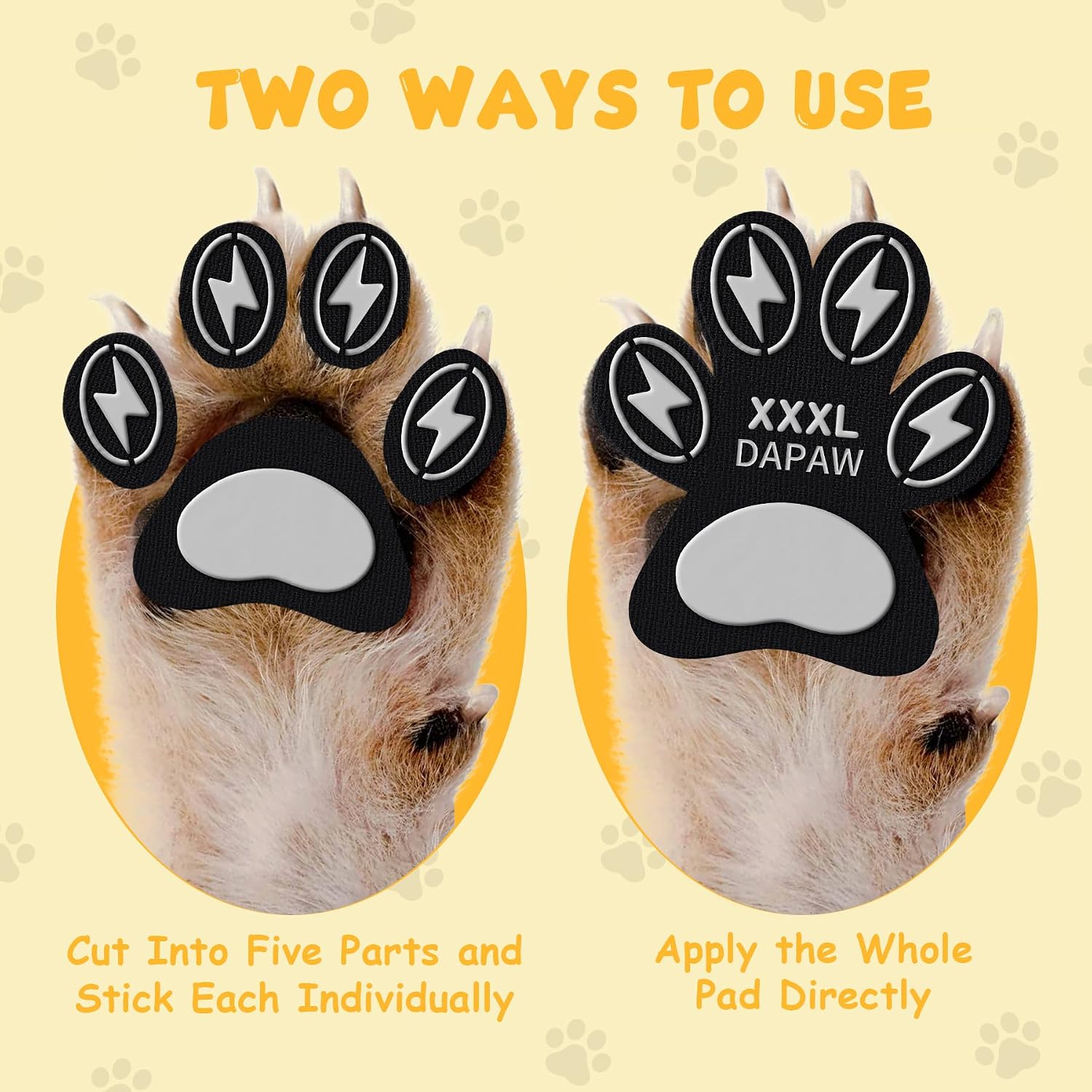 Dapaw paw grips for injured dog mobility support