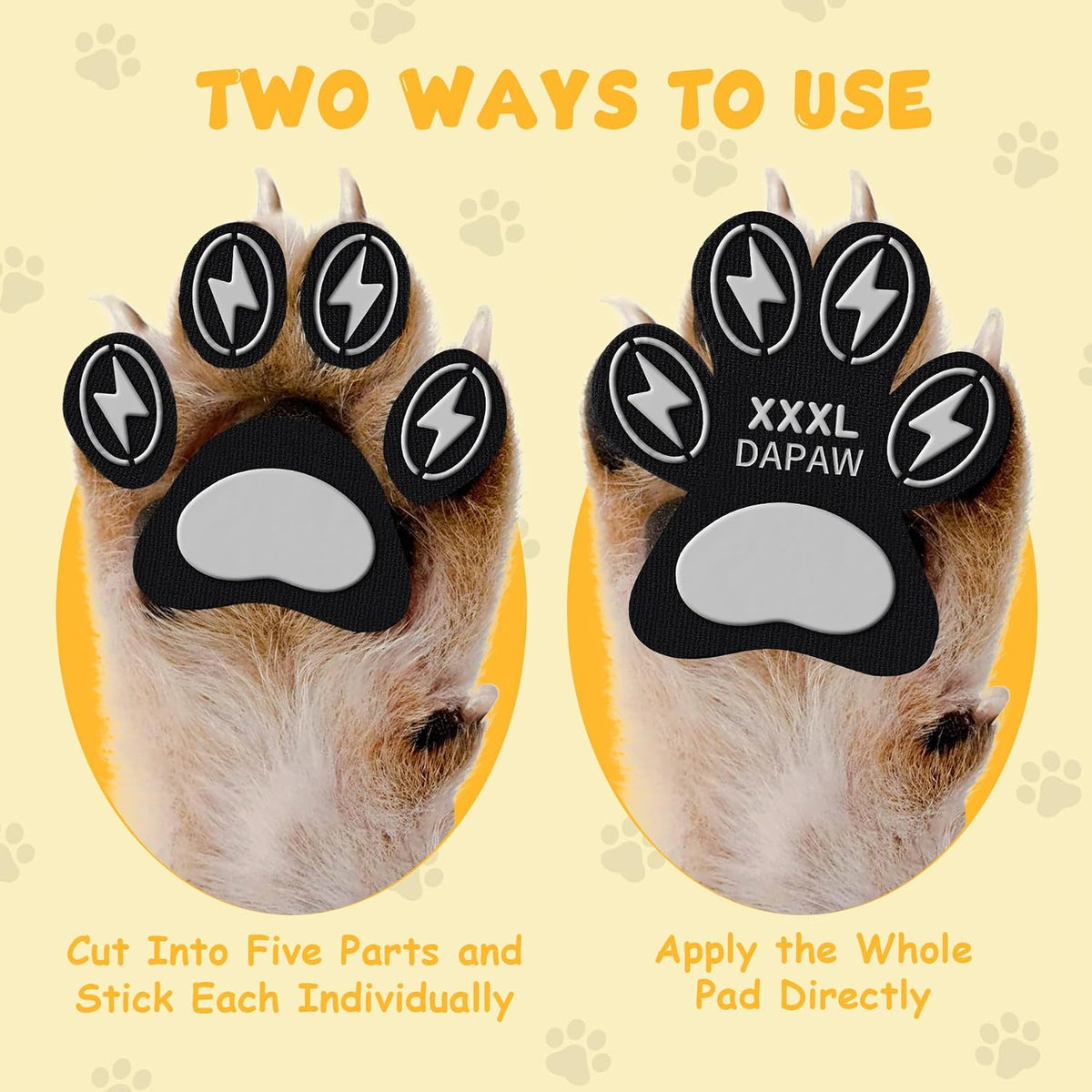 Dapaw paw grips for injured dog mobility support