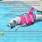 Fragralley shark pet vest with durable rescue handle close up