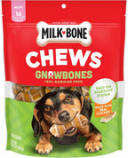 Milk-Bone Chews GnawBones Rawhide Free Dog Treats, Chicken, 5 Long Lasting Small/Medium Knotted Bones - Image 14