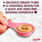 Interactive bonding with cat using Delectables spoon