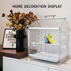 20.5 Inch Small Travel Bird Cage for Cockatiel Parakeets - Image 5