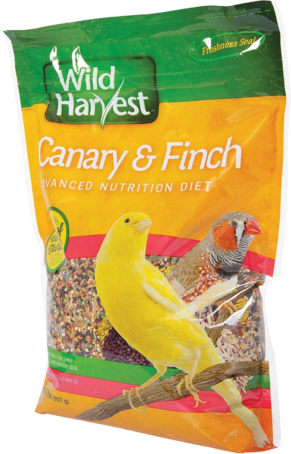 Wild Harvest 2 pound canary and finch food bag