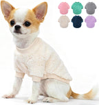 Dog Sweaters for Small Dogs, Winter Fleece Puppy Sweaters for Teacup Yorkie Chihuahua Clothes, Cute Pink XXS Dog Sweater Warm Soft Pet Outfit Apparel - Image 13