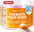 GOBIOTIX Fiber Supplement Powder with Prebiotics for Digestive Health and GLP-1 Support, Soluble Fiber for Gut Health & Debloat, Keto, Vegan, Gluten & Sugar Free, 35 Servings (1 Pack) - Image 9