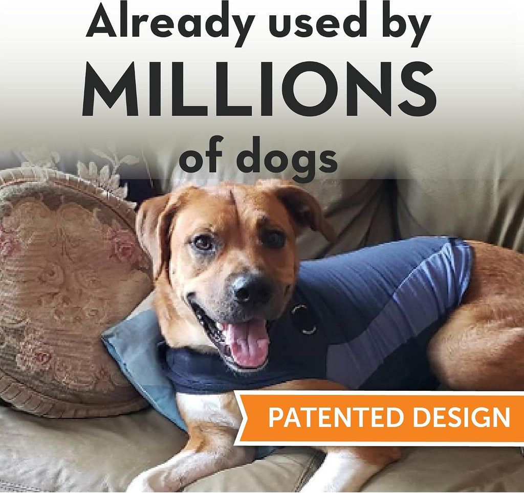 ThunderShirt calming vest side view on dog