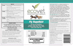 Ecovet natural fatty acid insecticide spray bottle packaging label details