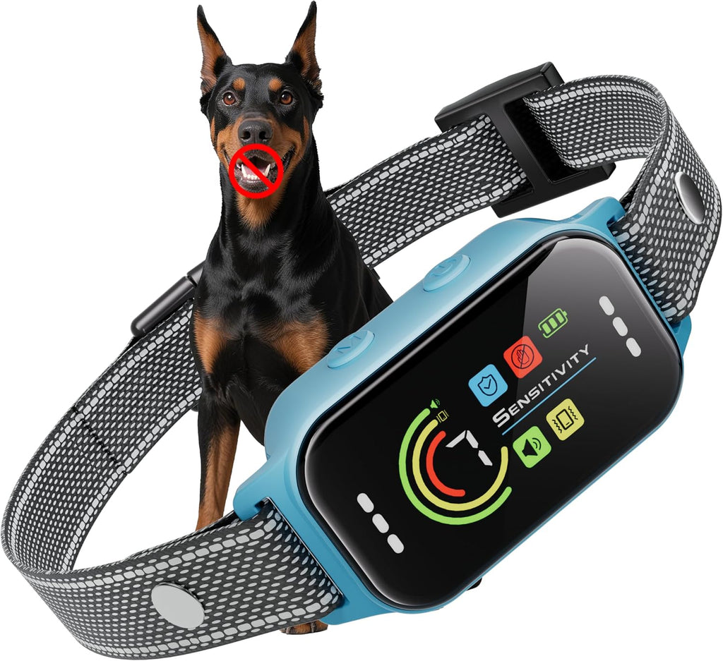 JEUJE Dog Bark Collar 2 Pack, Bark Collar for Large Medium Small Dogs 8-120lbs, AUTO Barking Collar, Bark Training Collar with 7-Level Sensitivity + 5 Safety Modes Humane Training System - Image 11
