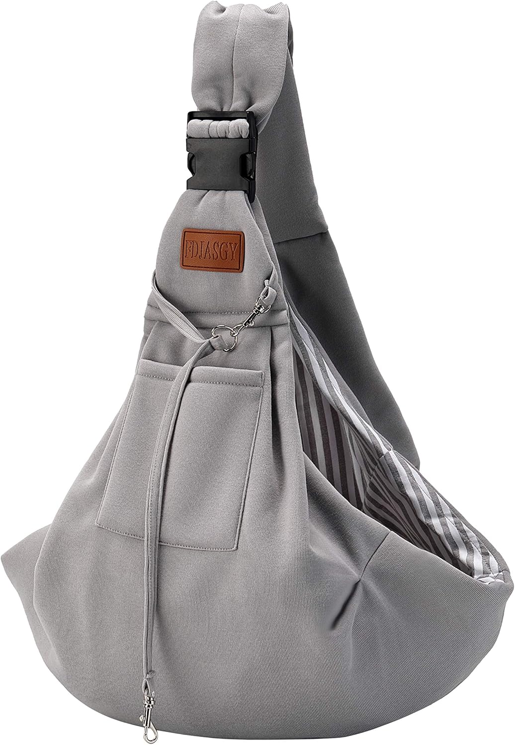 FDJASGY Small Dog Sling Cat Carrier Adjustable Strap Hands Free Reversible Pet Puppy Travel Bag Backpack for Outdoor Travel - Image 11