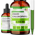 Super Natural Goods Liquid Chlorophyll Drops front view bottle for natural wellness
