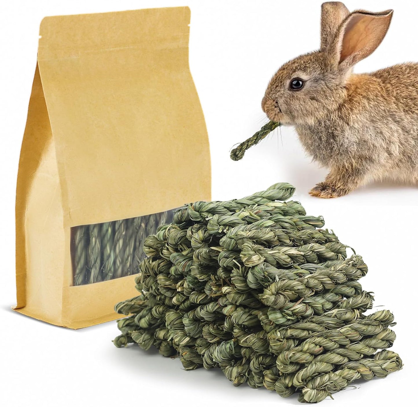 Imported USA small pet dental treats showing safe composition free from artificial colors.