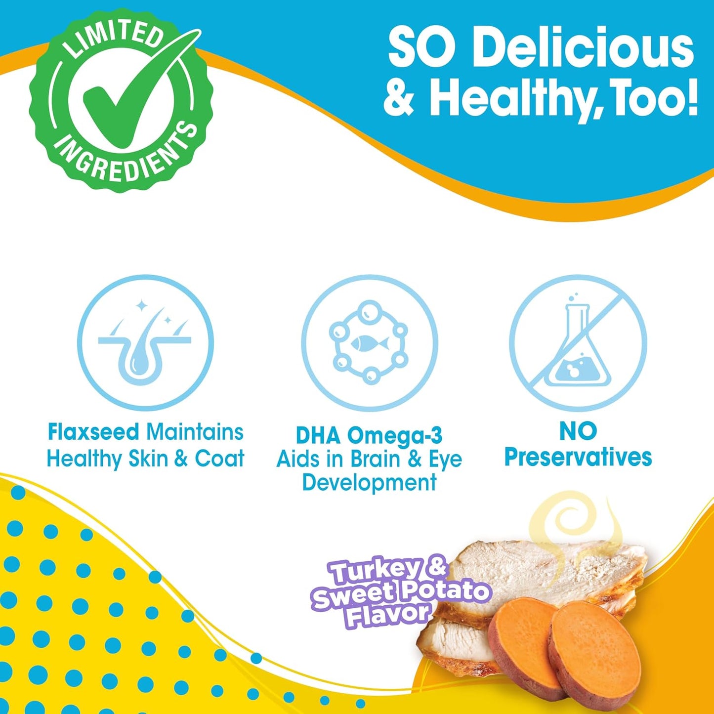 Nylabone Nubz natural dog chews for small dogs nutrition facts