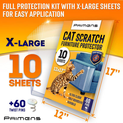 Primens furniture protector sheets size reference 17 by 12 inches