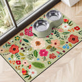 Cuslnox Absorbent Pet Food Mat front view