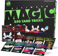 Marvin's Magic Ultimate 250 Card Tricks Set front packaging view showing professional magician brand logo