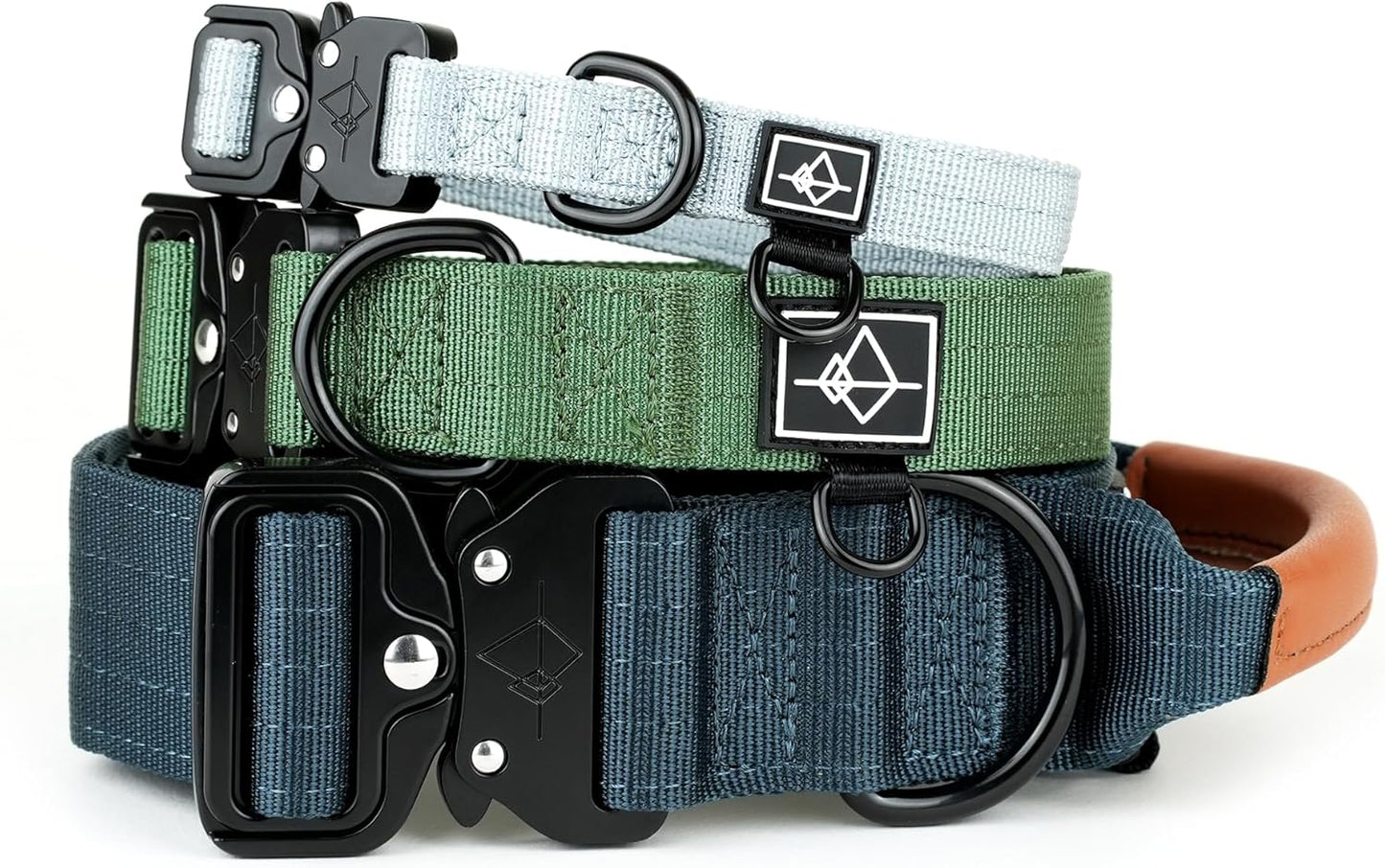 Made To Roam premium dog collar in Colorado Nightsky front view